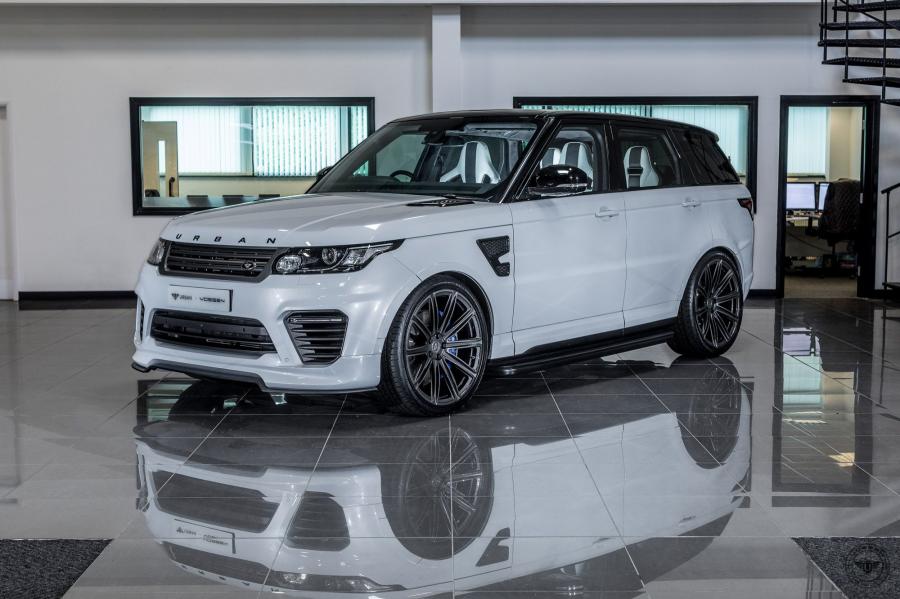 Land Rover Range Rover Sport White by Urban Automotive on Vossen Wheels (UV-2) '2017